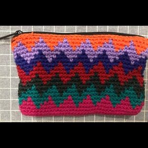 Woven Multicolored coin purse